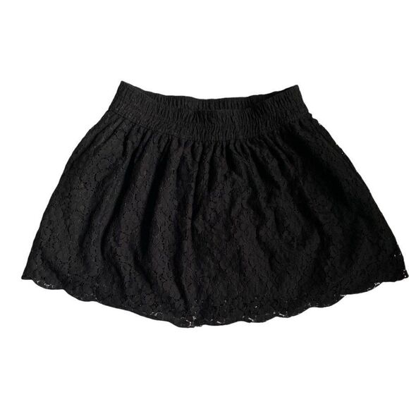 ARITZIA TALULA Etta Lace Mini Skirt Black US M - Picture 3 of 6